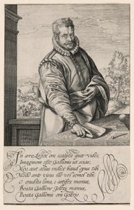 Philips Galle (1537-1612), Allievo di Coornhert da Haarlem, Incisore e Editore ad Anversa dal 1570; Il Battesimo dell