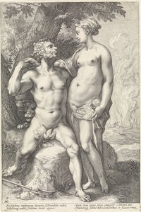 Plutone e Proserpina da Hendrick Goltzius