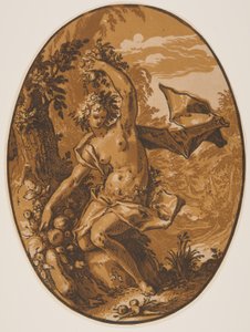 Proserpina, da Le divinità da Hendrick Goltzius