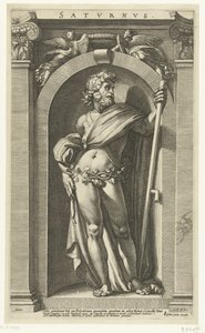 Saturno da Hendrick Goltzius