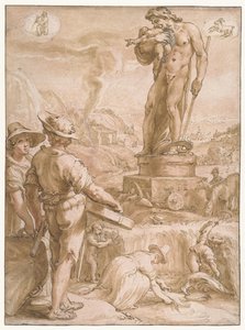 Saturno da Hendrick Goltzius