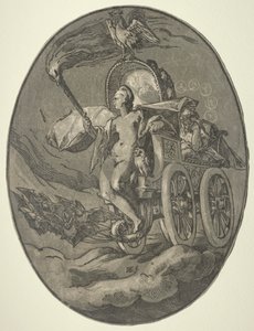 Sette divinità: Nox (Notte) da Hendrick Goltzius