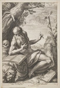 San Girolamo da Hendrick Goltzius