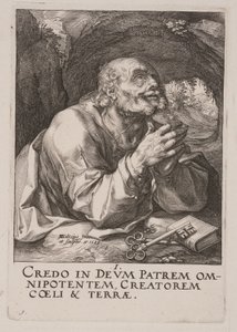 San Pietro, da Cristo, gli Apostoli e San Paolo con il Credo