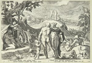 Il Diluvio da Hendrick Goltzius