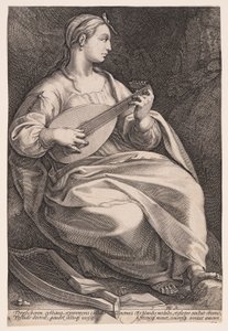 Terpsichore, la Musa della danza, da Le nove muse