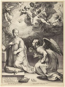 La nascita e la prima vita di Cristo da Hendrick Goltzius