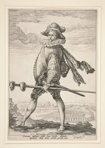 Il capitano della fanteria da Hendrick Goltzius