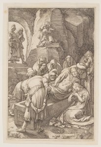 La sepoltura, da La passione