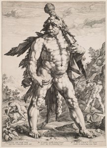 Il grande Ercole da Hendrick Goltzius