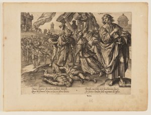Il martirio di San Giovanni, da Il martirio di Cristo e degli Apostoli