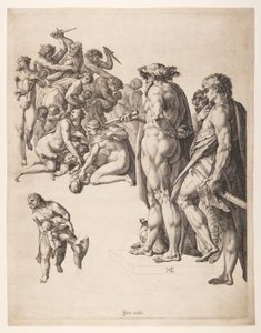 Il massacro degli innocenti da Hendrick Goltzius