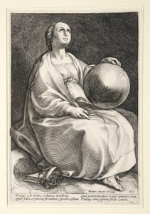 Le nove muse da Hendrick Goltzius