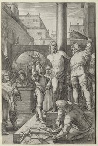 La passione: La flagellazione da Hendrick Goltzius