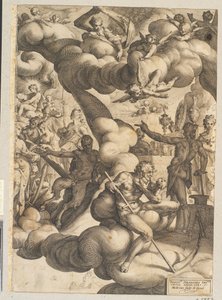 Il matrimonio di Cupido e Psiche da Hendrick Goltzius
