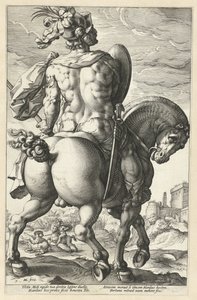 Tito Manlio (serie De Romeinse helden) da Hendrick Goltzius