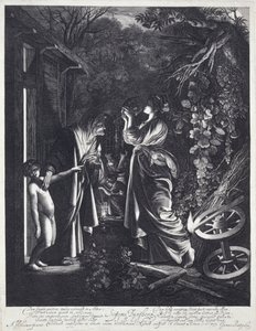 Cerere cerca sua figlia da Hendrick Goudt