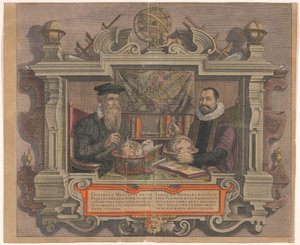 Ritratto di Jodocus Hondius e Gerard Mercator da Hendrick Hondius (rejected attribution)