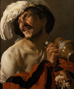 Il bevitore allegro, 1625