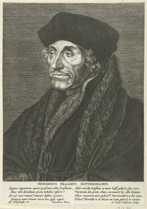 Ritratto di Desiderius Erasmus da Hendrick Lambertsz. Roghman