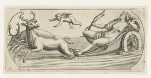 Diana con arco e frecce da Hendrick de Keyser (I)