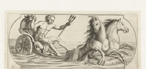 Nettuno su un carro