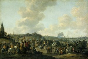 La partenza di Carlo II d