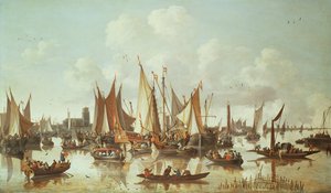 Navi olandesi al porto di Dordrecht