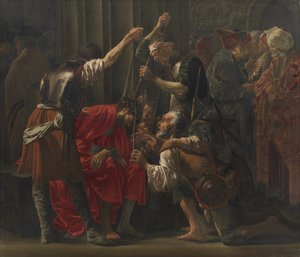 Cristo coronato di spine da Hendrick ter Brugghen