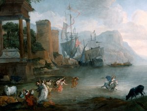 Il ratto di Europa da Hendrick van Minderhout