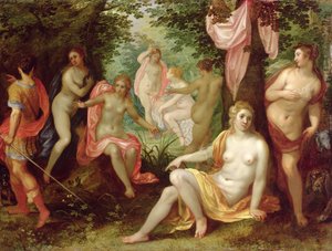 Diana e Atteone da Hendrick van and Brueghel Balen