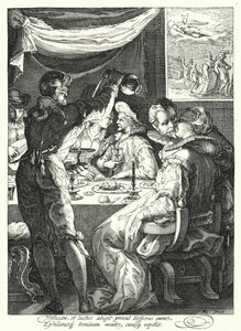 Sera (incisione) da Hendrik (after) Goltzius