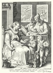Mattina da Hendrik (after) Goltzius
