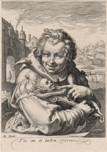 Il Matto, inciso da I. Sauredam
