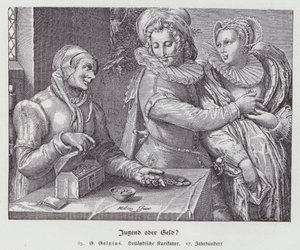 Amore disuguale da Hendrik (after) Goltzius