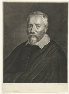 Ritratto di Albertus Huttenus da Hendrik Bary
