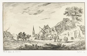 Veduta del villaggio da Hendrik Busserus