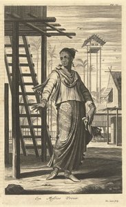 Ritratto di una donna di etnia mista