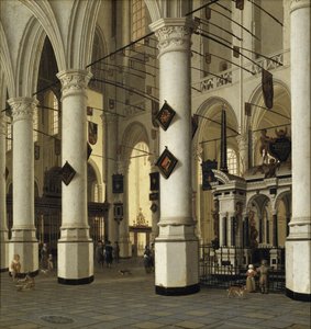 Interno della Nieuwe Kerk, Delft