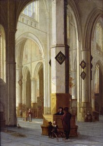 Interno della Chiesa di San Bavone, Haarlem, c.1611-12