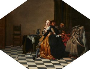 Scena del bordello da Hendrik Gerritsz Pot