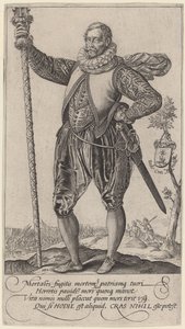 Un picchiere girato a sinistra da Hendrik Goltzius