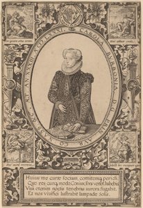 Charlotte di Borbone da Hendrik Goltzius