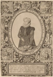 Charlotte di Borbone da Hendrik Goltzius
