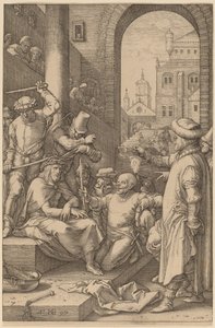 Cristo Incoronato di Spine da Hendrik Goltzius
