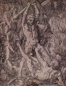 Ercole e Caco da Hendrik Goltzius