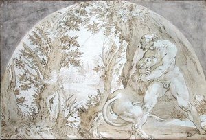 Ercole e il Leone Nemeo