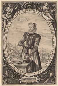 Josina Hamels da Hendrik Goltzius