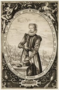 Josina Hamels da Hendrik Goltzius