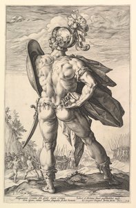 Marco Valerio, dalla serie Gli eroi romani, 1586